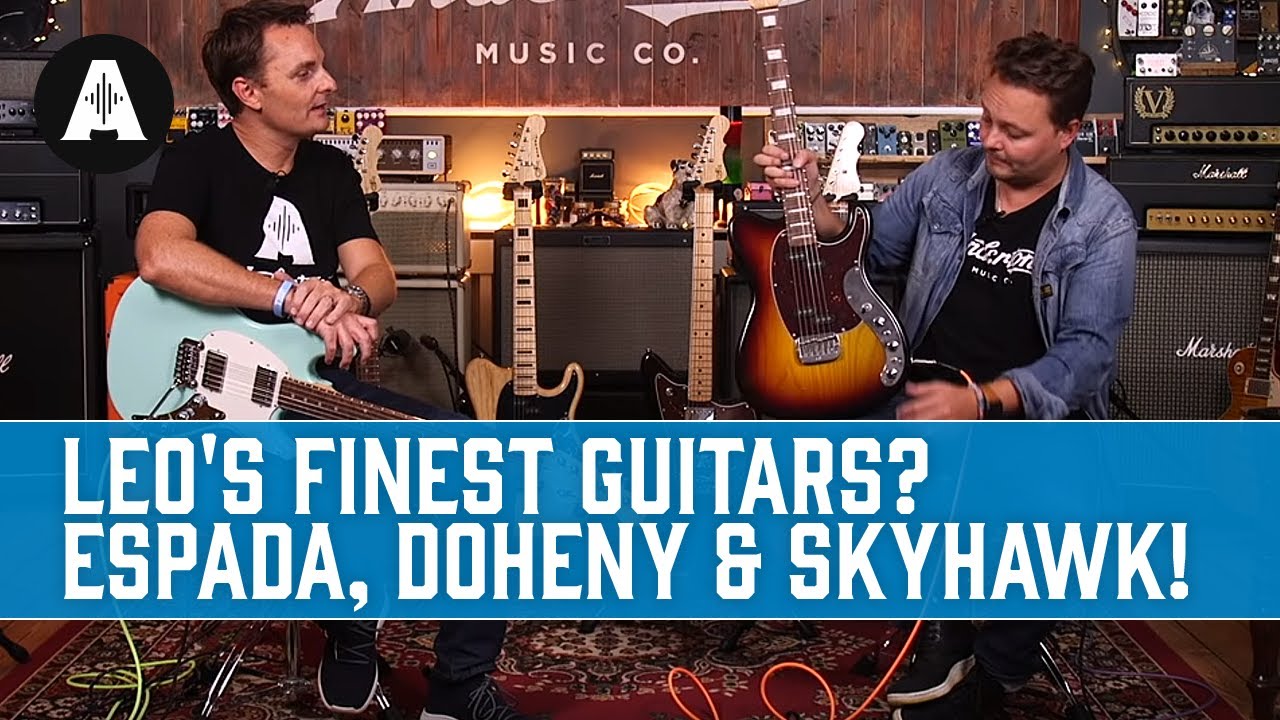 Leo Fender's Finest Designs? G&L Espada, Doheny and Skyhawk!