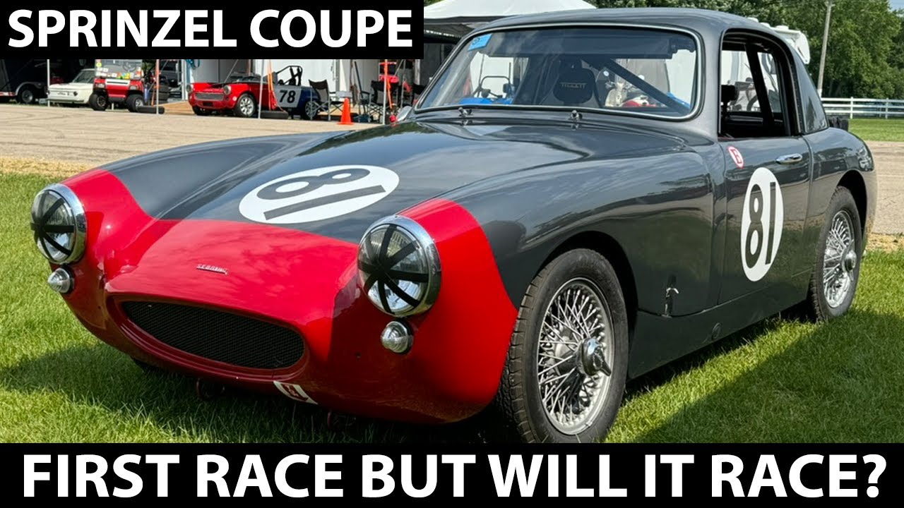 Racing the Sprinzel Sebring Coupe at Blackhawk Farms