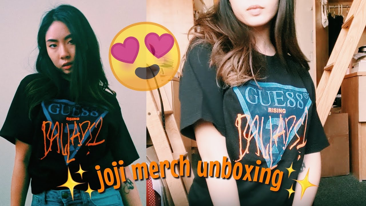 ★ unboxing daddy joji's overpriced guess merch ★