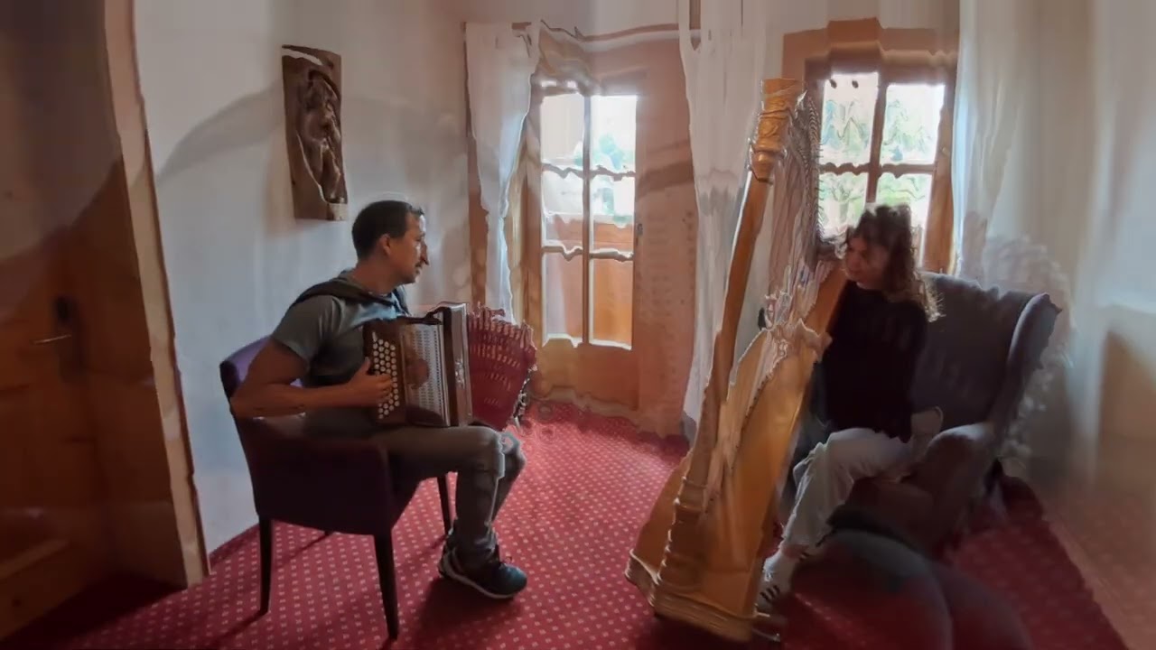 A stiller Landler - Steirische Harmonika & Harfe #steirischeharmonika #harfe #ziachfuchs #ziach