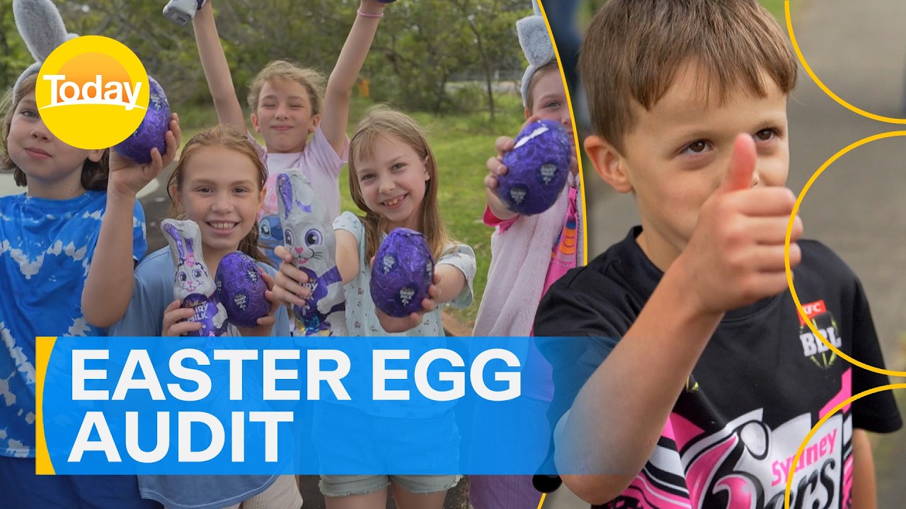 Testing all the tasty treats for your family's Easter egg hunt | Today Show Australia