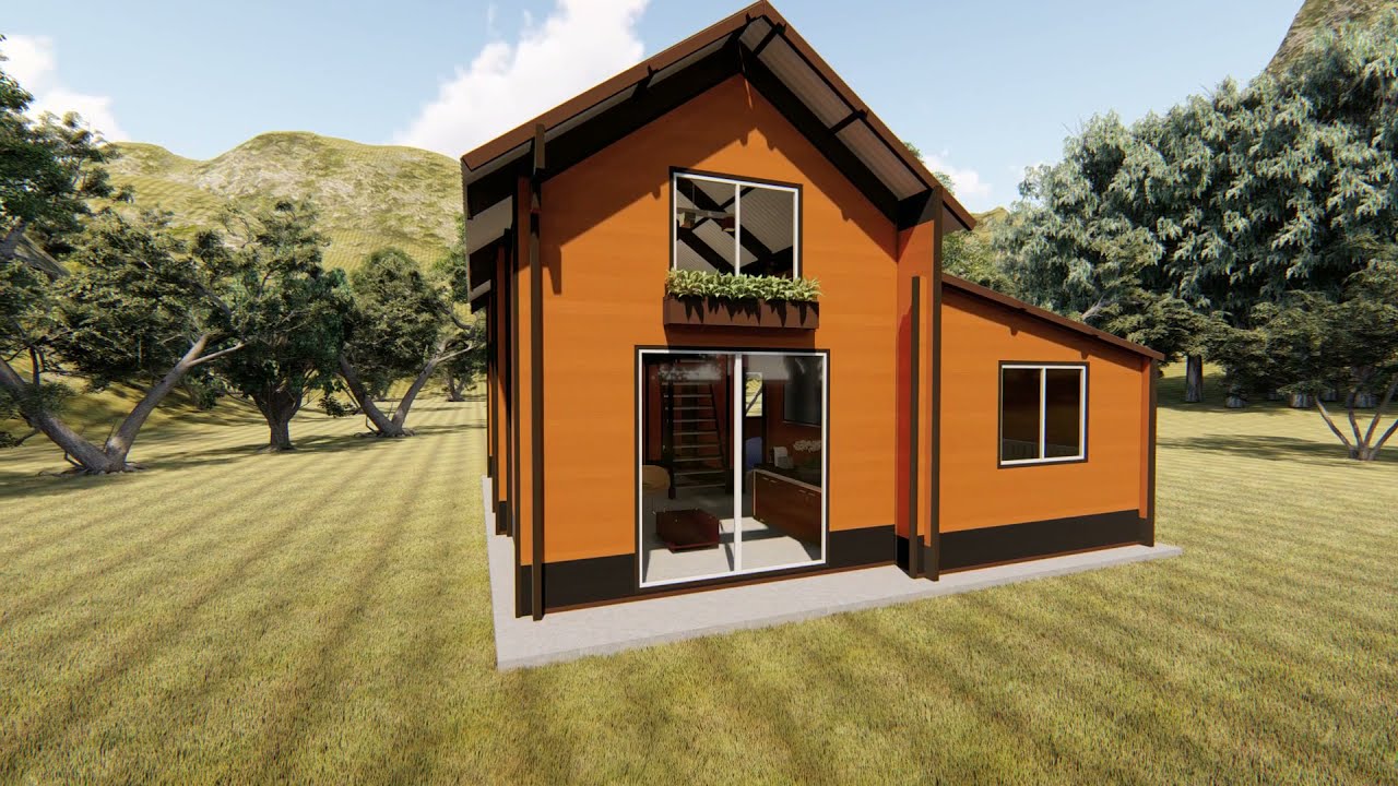 Tiny House 58m2. Woodpecker WPC.