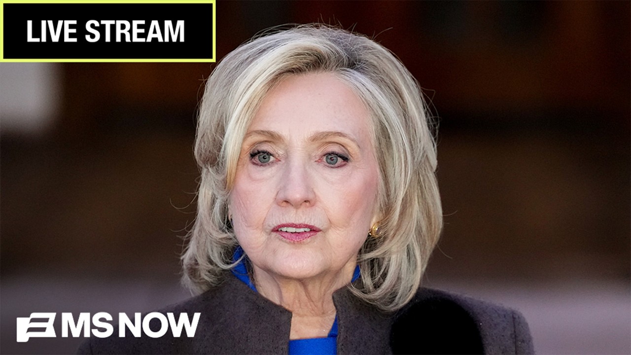 LIVE: Hillary Clinton speaks after testifying in House Epstein probe