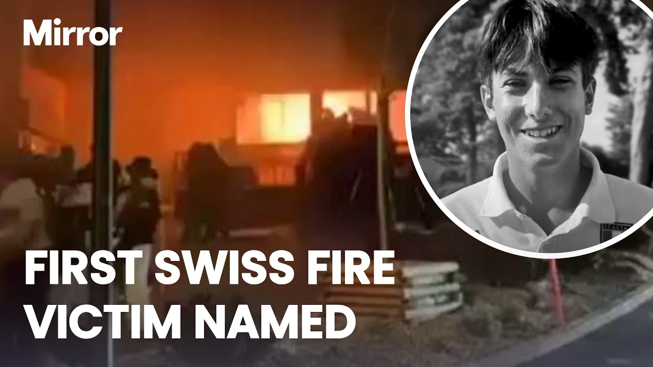 Witnesses describe HORRIFIC scenes from Swiss ski resort fire as first victim is named