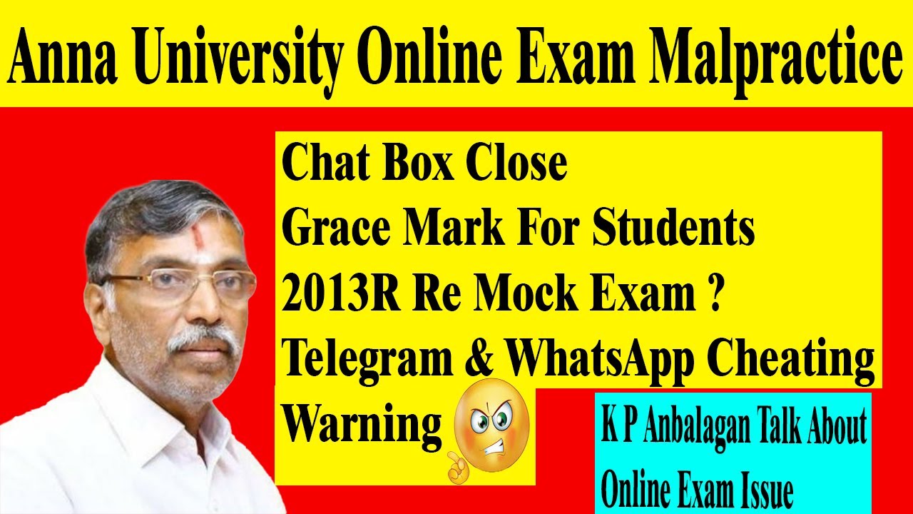 Anna University Latest Update | Online Exam Malpractice | Full Details & Explanation | Mr Padma