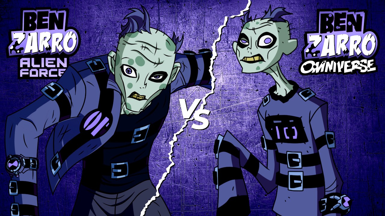 Benzarro AF Aliens VS Benzarro Omniverse Aliens｜Ben 10 Network