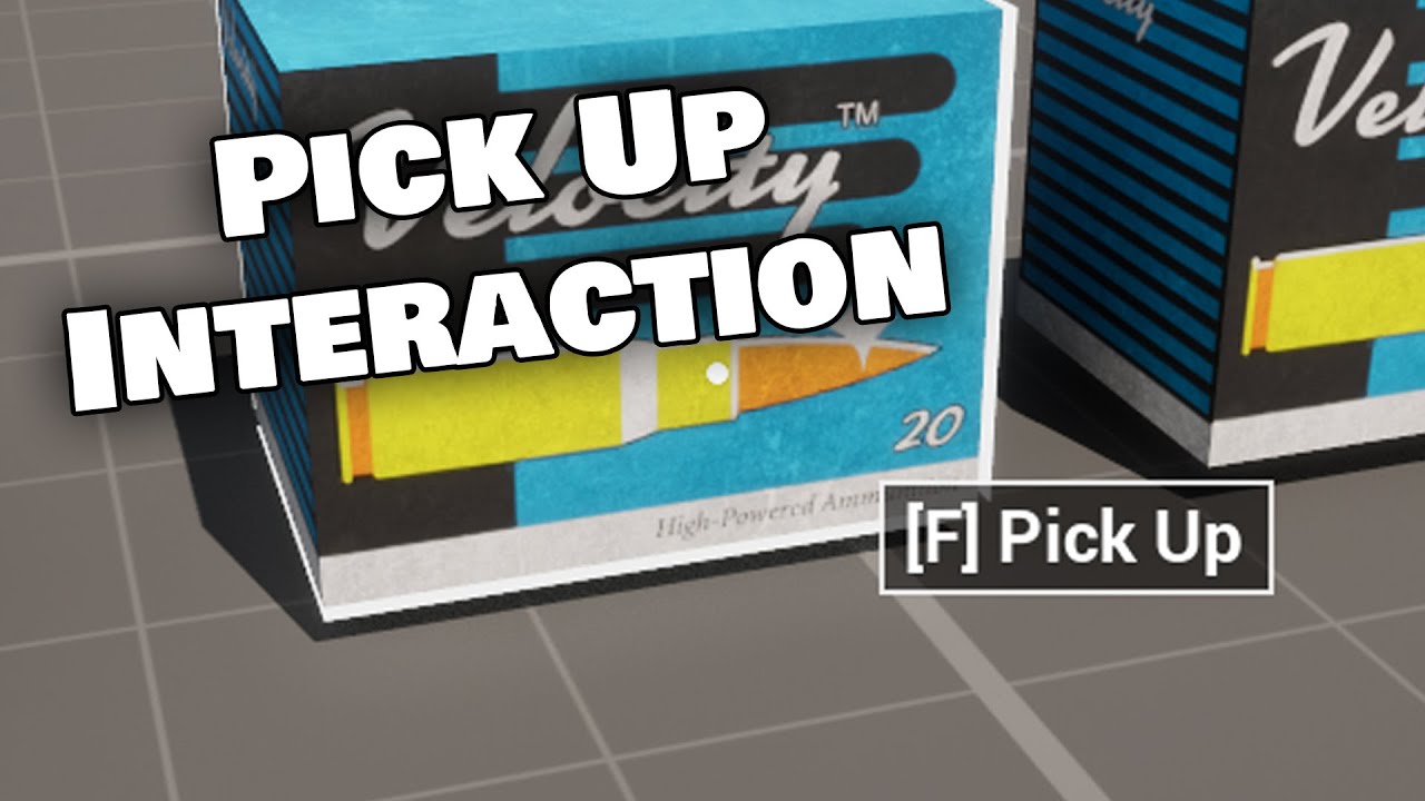 UNREAL ENGINE 5 | How to make PICK UP INTERACTION