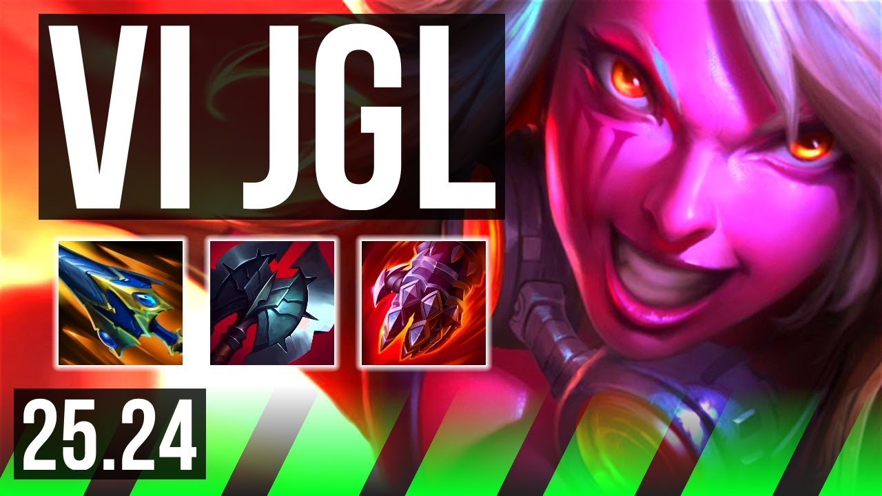 VI vs SYLAS (JGL) | Good KDA: 15/1/11 | KR Master | 25.24