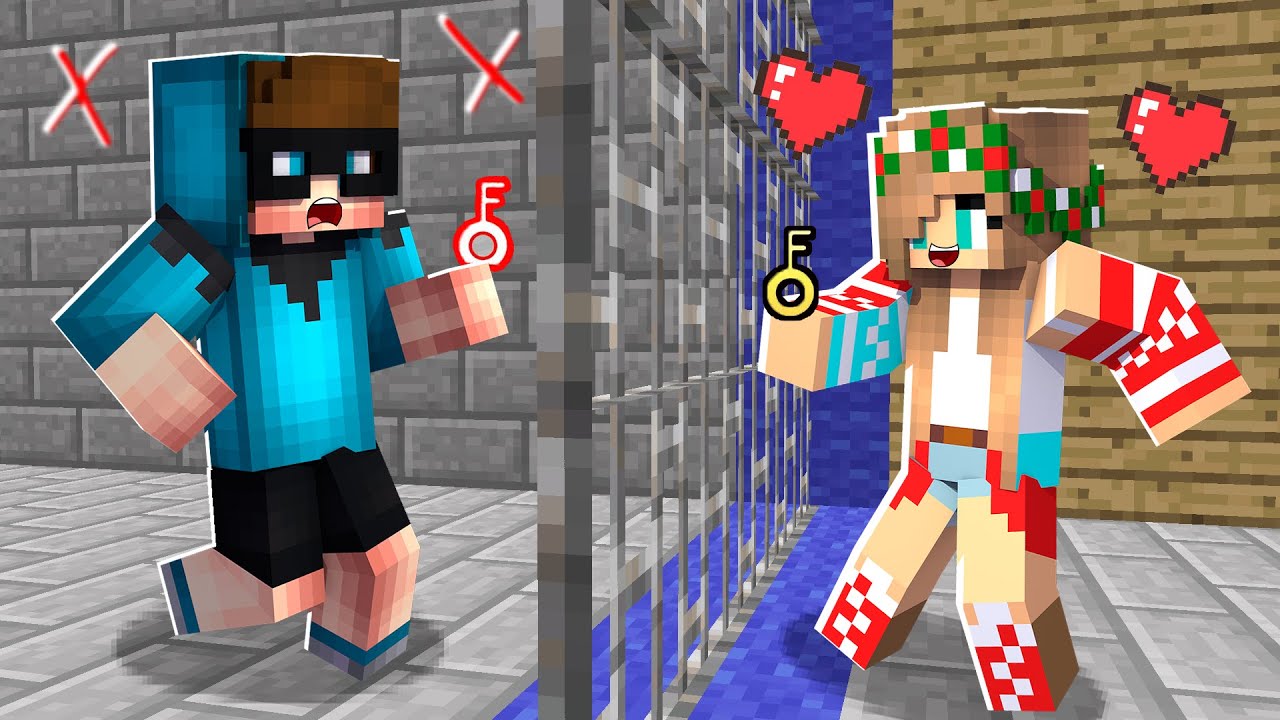 SEVGİLİM BENİ HAPSE ATTI -Minecraft