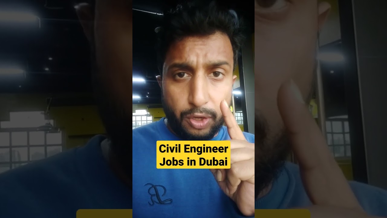 Civil Engineer👷 Jobs in Dubai.