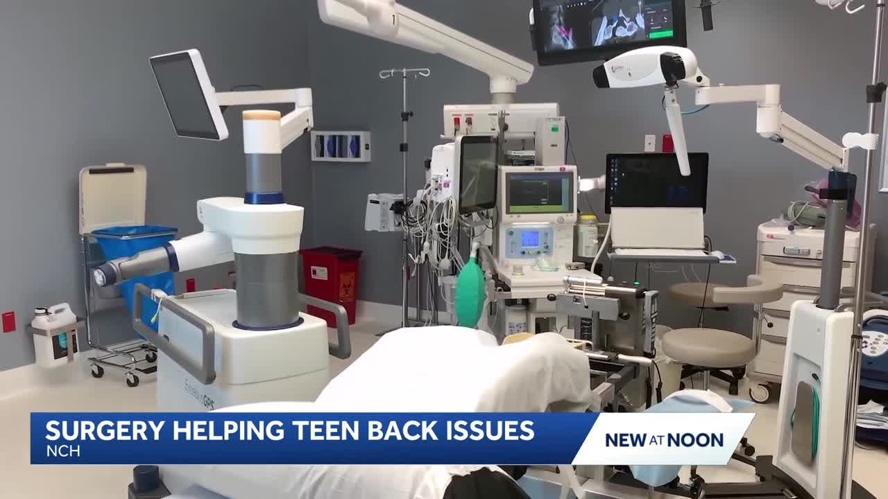 Robotic surgery at NCH reduces recovery time for young athletes with spinal fractures