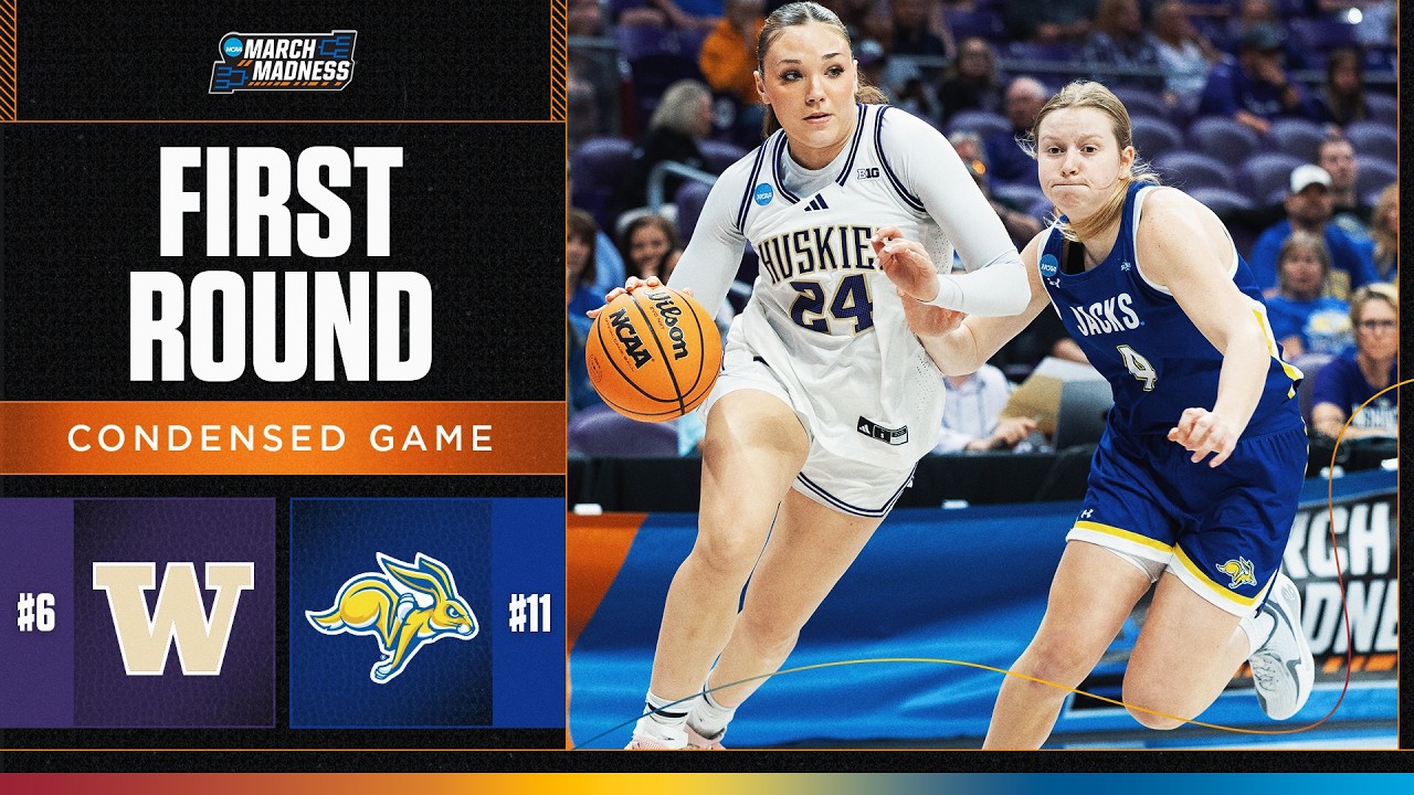 Washington vs. South Dakota State  - First round NCAA tournament extended highlights
