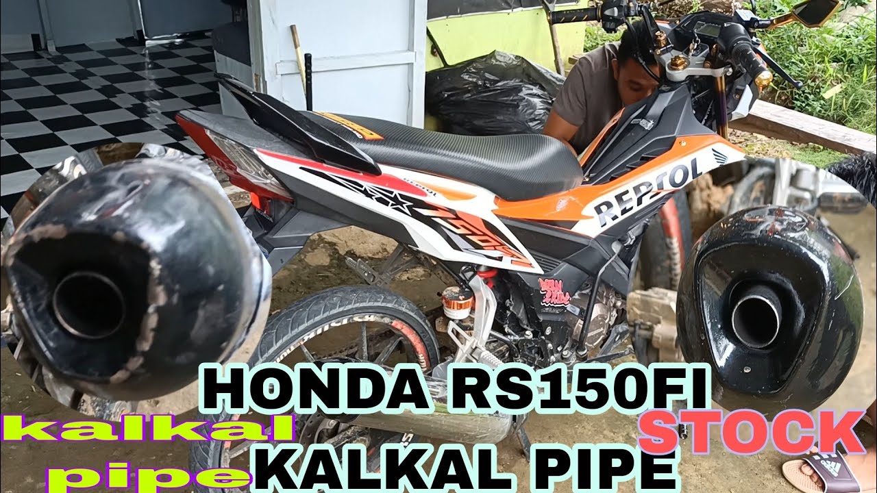 HONDA RS150FI KALKAL PIPE