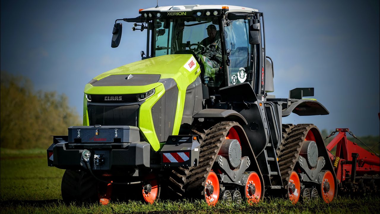 ОТЗЫВ ПОКУПАТЕЛЯ: Гусеничный трактор Claas Xerion 12 серии