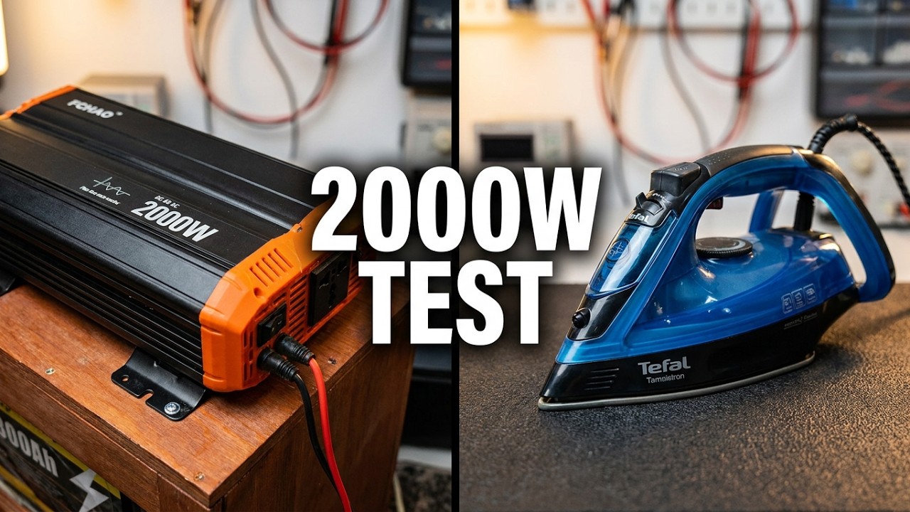 Инвертор  Fchao 2000w 12 В lifepo4 + праска