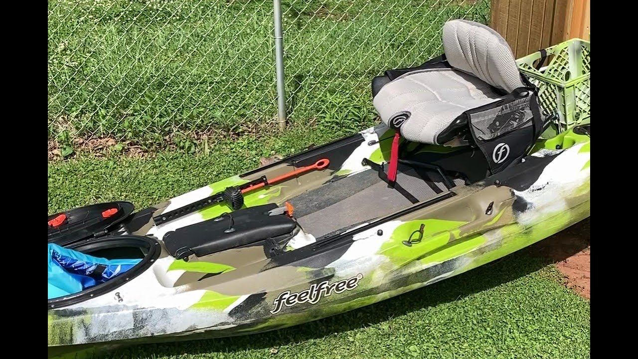 Feel Free Fishing Kayak in 2022//A Review//I go over some things I like and dislike about the Lure.