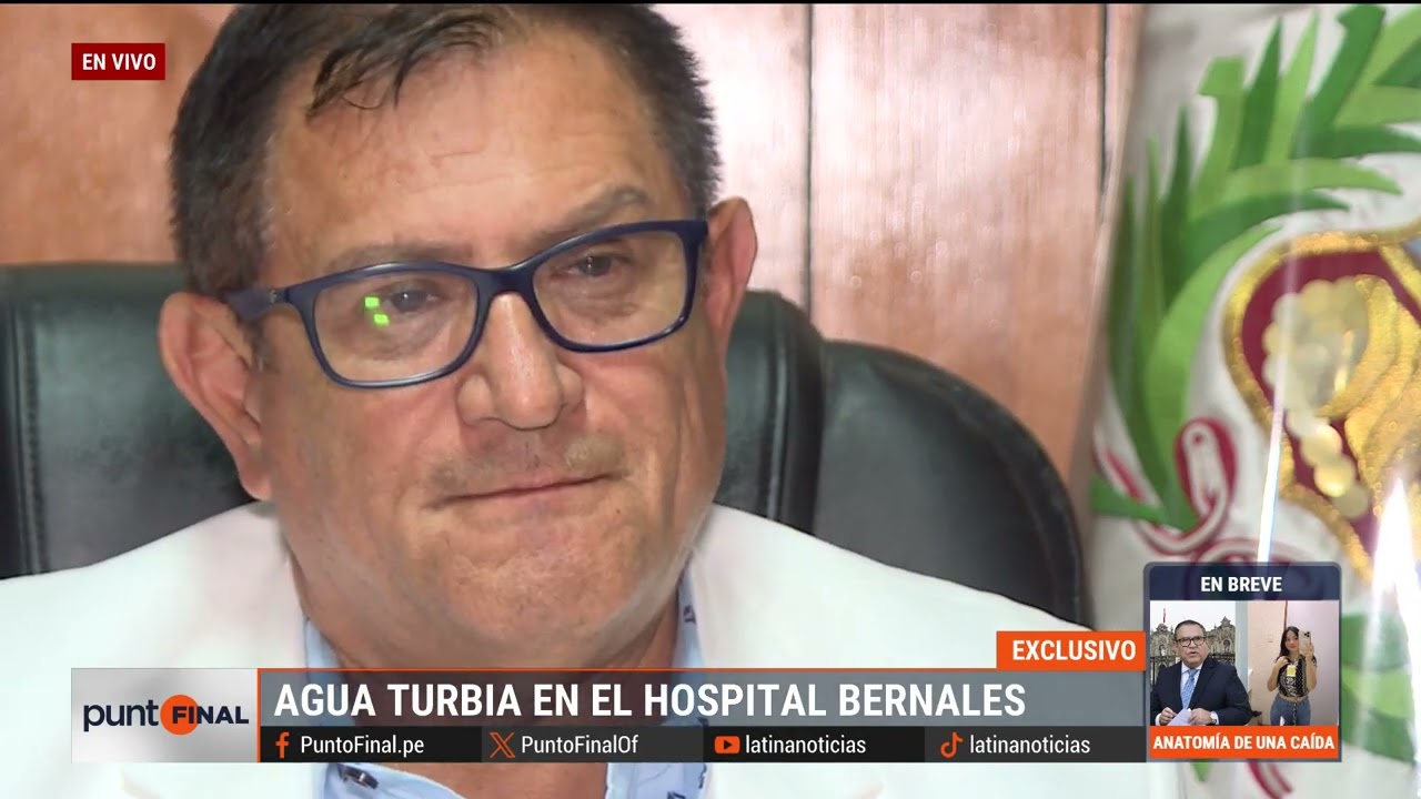 Hospital Bernales se abastece con agua de cisterna no apta para consumo humano