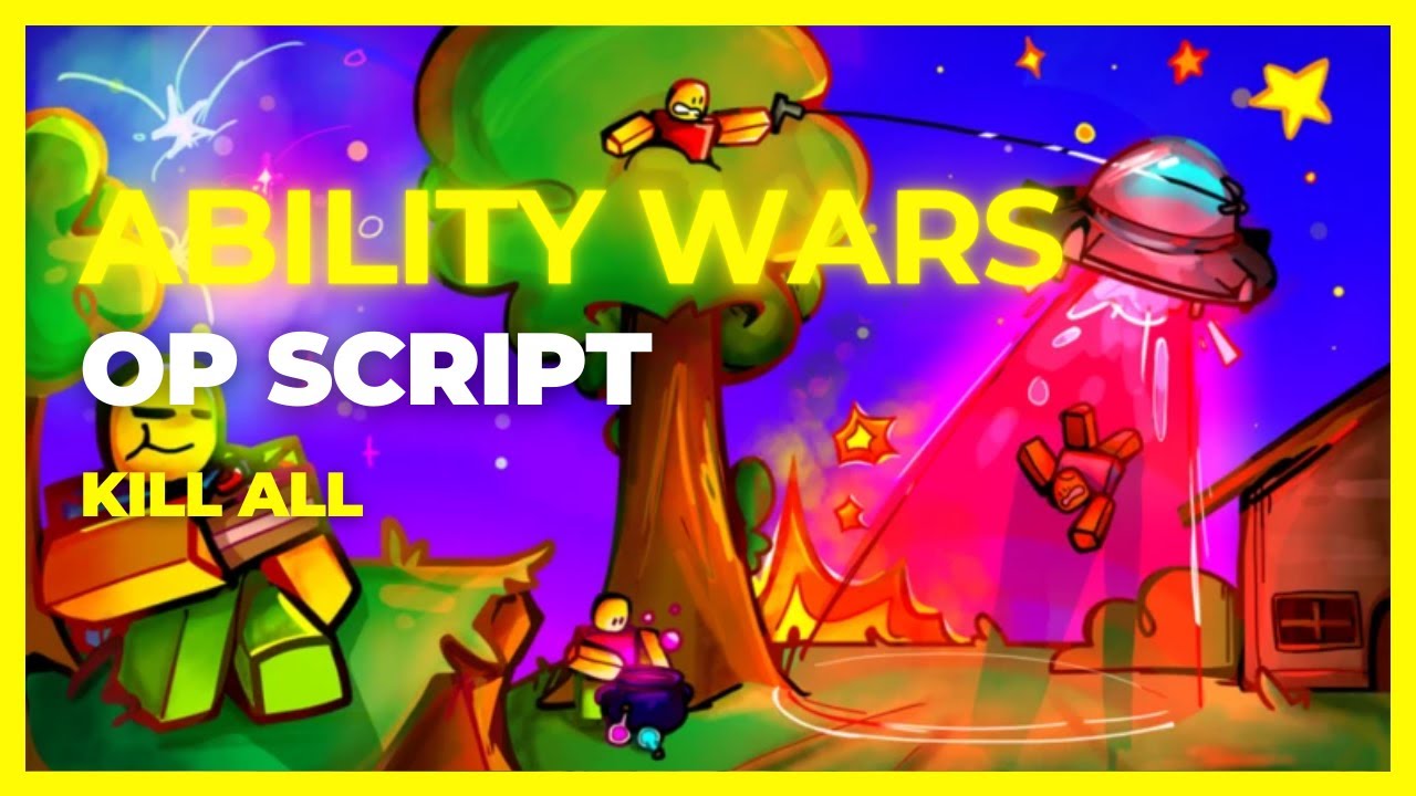 Roblox Ability Wars OP Script/Hack GUI KILL ALL