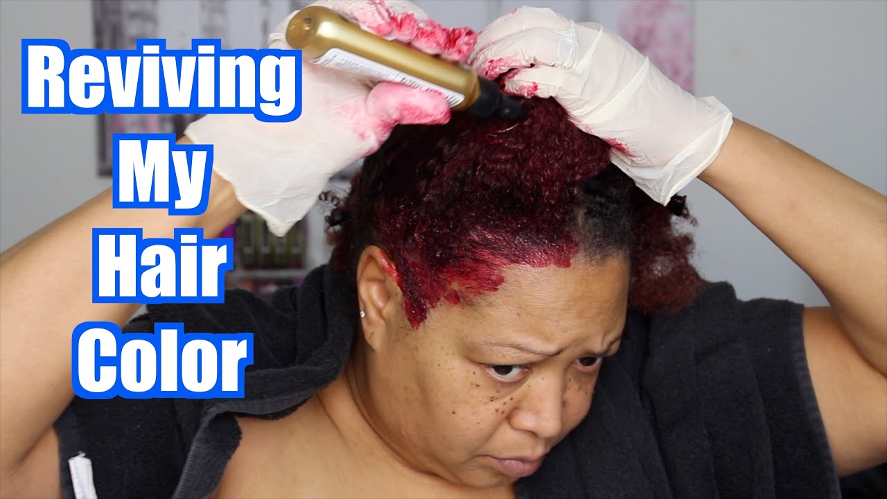 How I Revive My Hair Color | Natural Hair