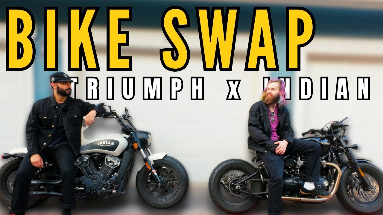 I Swapped My Triumph Bobber For An Indian Scout | BIKE SWAP