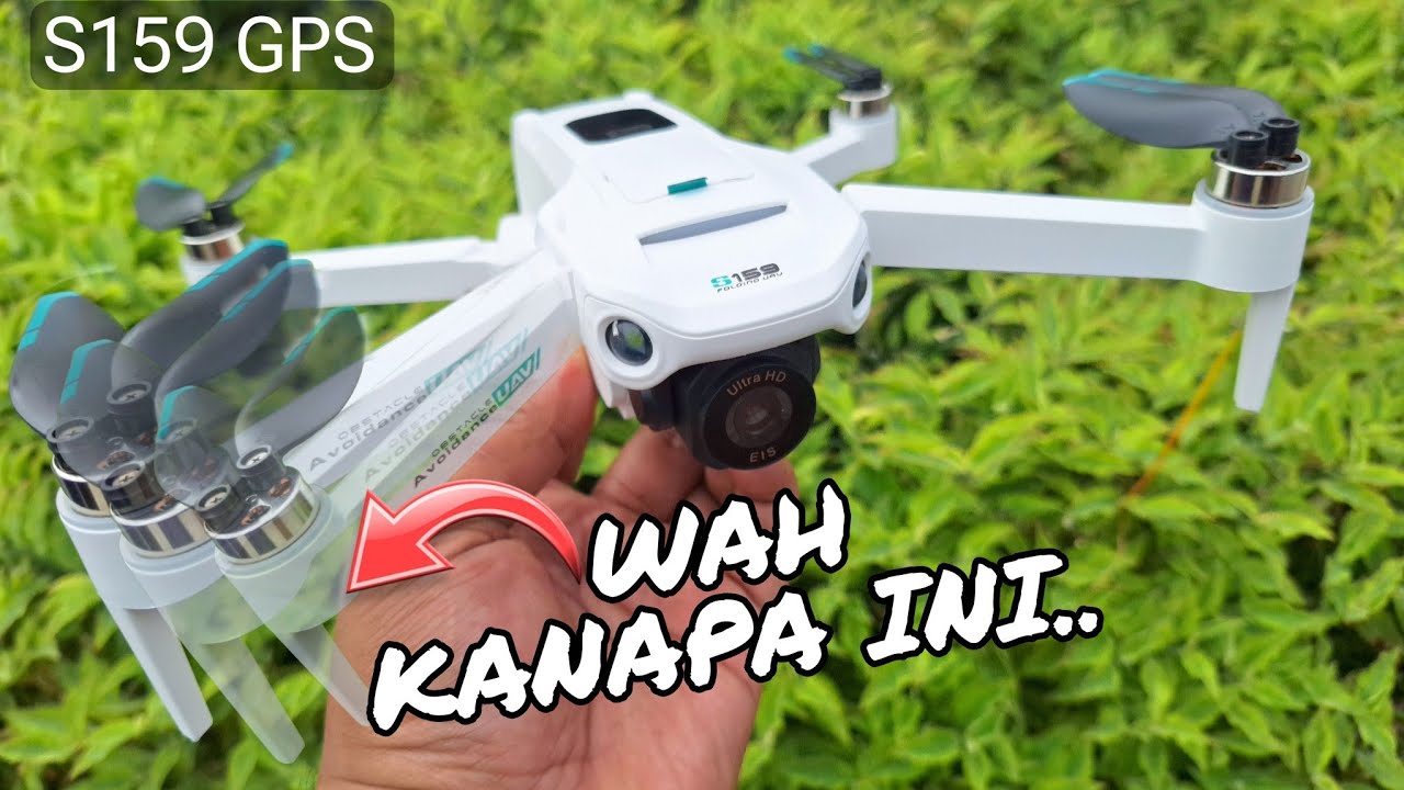 Tes Terbang Drone S159 GPS