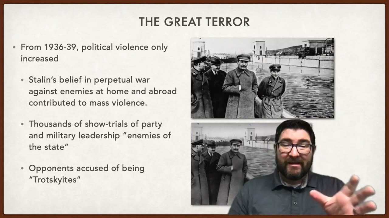Authoritarian States: Opposition to Stalin & the Purges