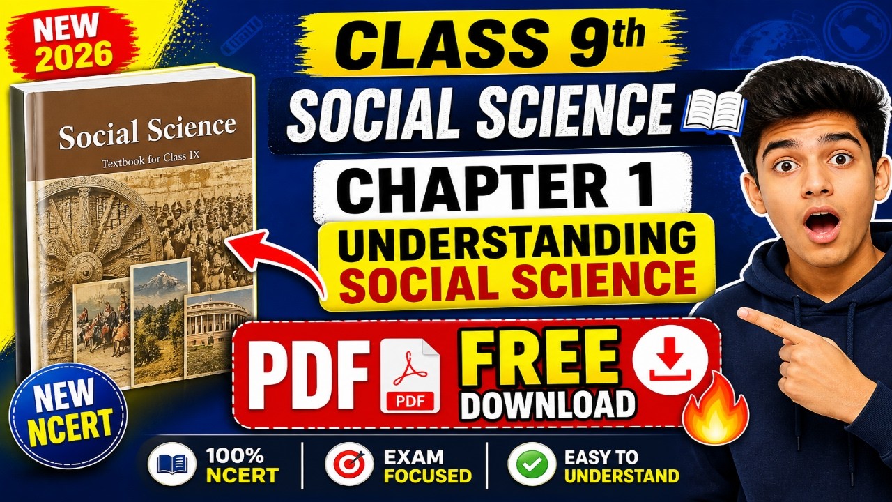 Class 9 Social Science Chapter 1 PDF FREE Download | Class 9 Social Science PDF NEW NCERT 2026