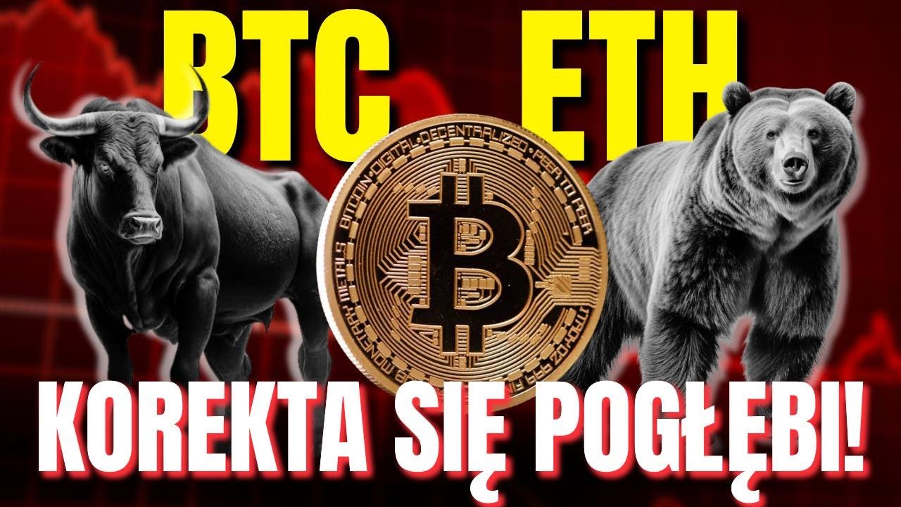 BTC ETH - korekta się pogłębi ! - ANALiza 03.09.25