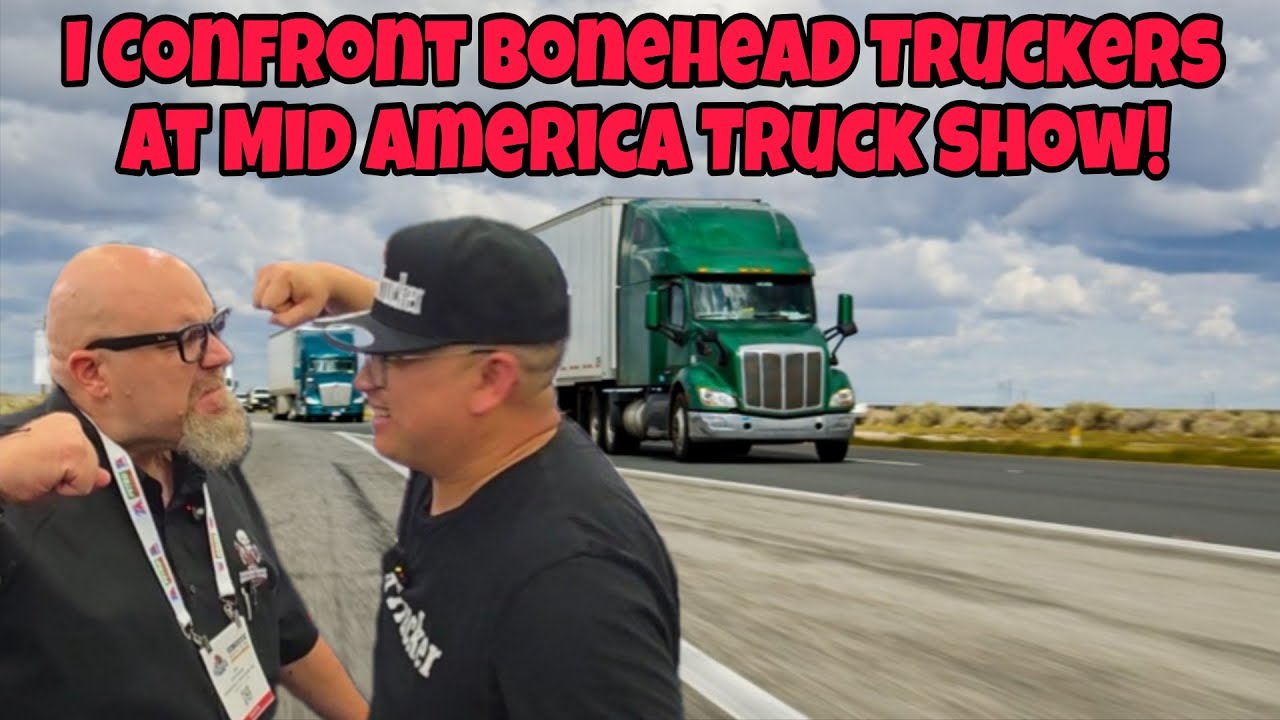Я столкнулся с тупыми дальнобойщиками на выставке Mid America Truck Show! У нас состоялся настоящ...