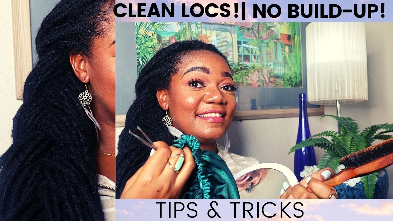 HOW I KEEP MY  LOCS CLEAN | NO BUILD-UP NO LINTS |