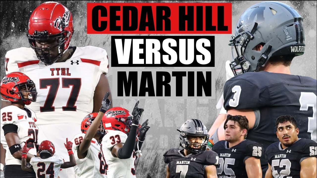 Texas High School Football | Cedar Hill vs Arlington Martin at Choctaw Stadium | TXHSFB | THHL