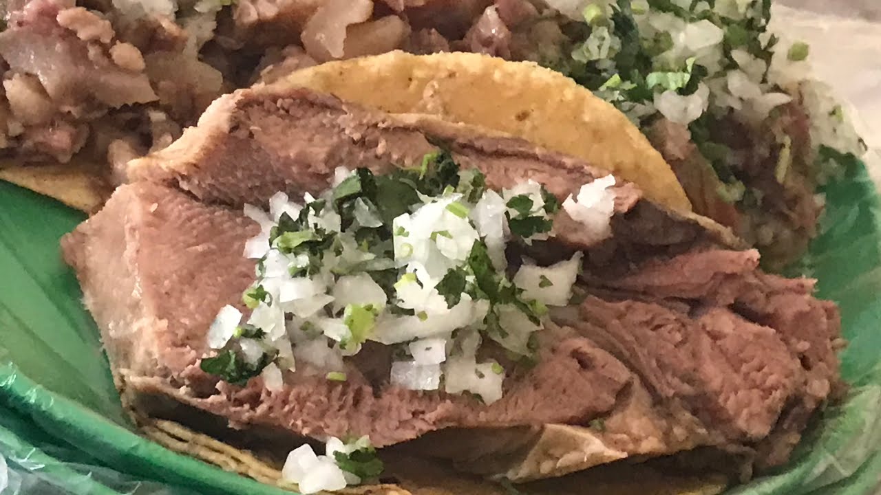 INCREÍBLES Tacos de LENGUA GIGANTES