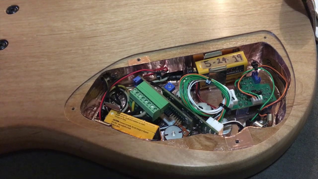 Fodera/Pope Custom preamp