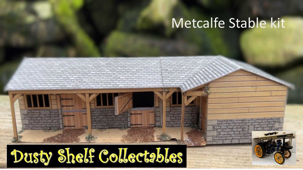 Model Railway Metcalfe Stable review / build