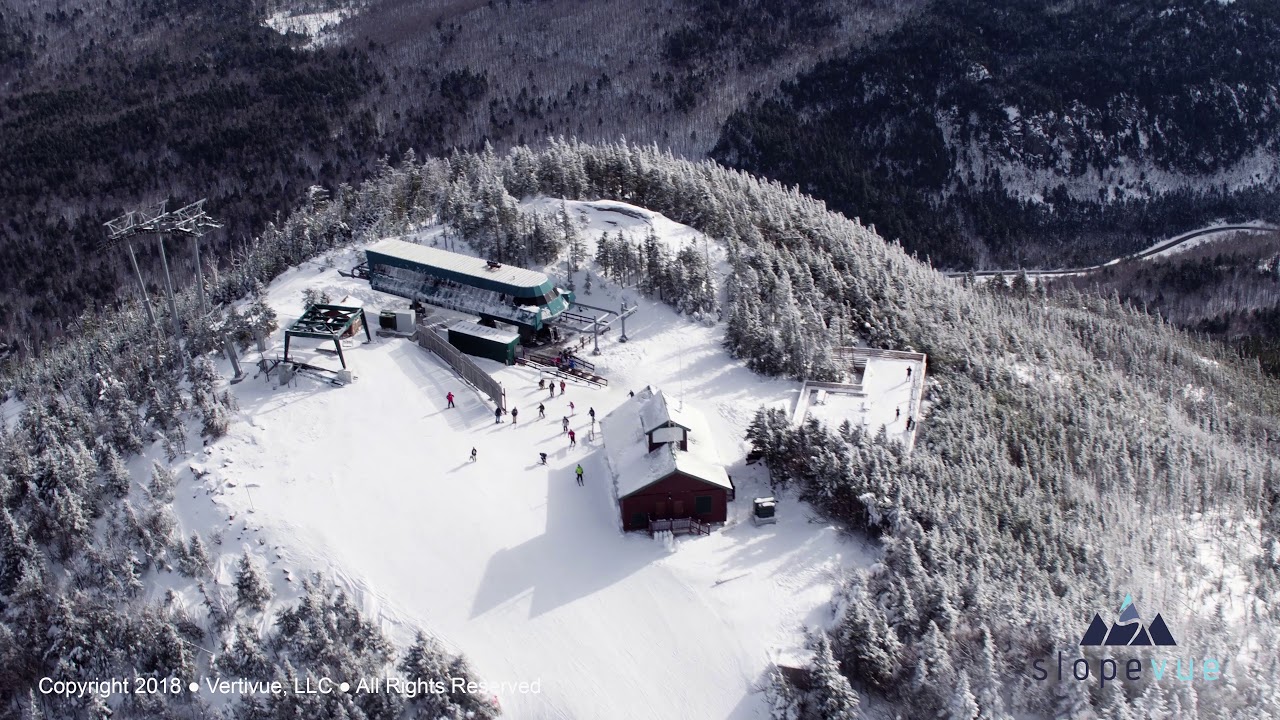 Whiteface Mountain Aerial Overview by Slopevue.com