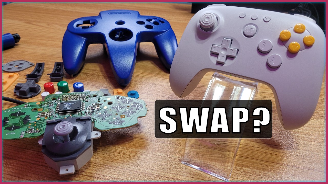I Tried Swapping N64 Buttons into the 8BitDo 64 Controller