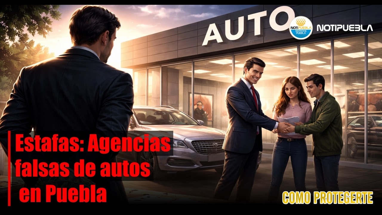 Estafas Agencias falsas de autos en Puebla
