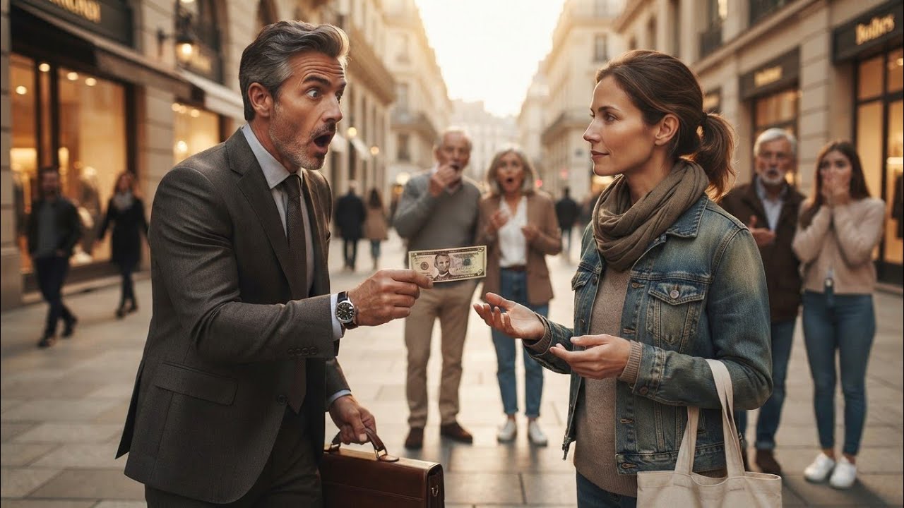 Er gab ihr nur 5 Dollar – ihre Antwort änderte alles