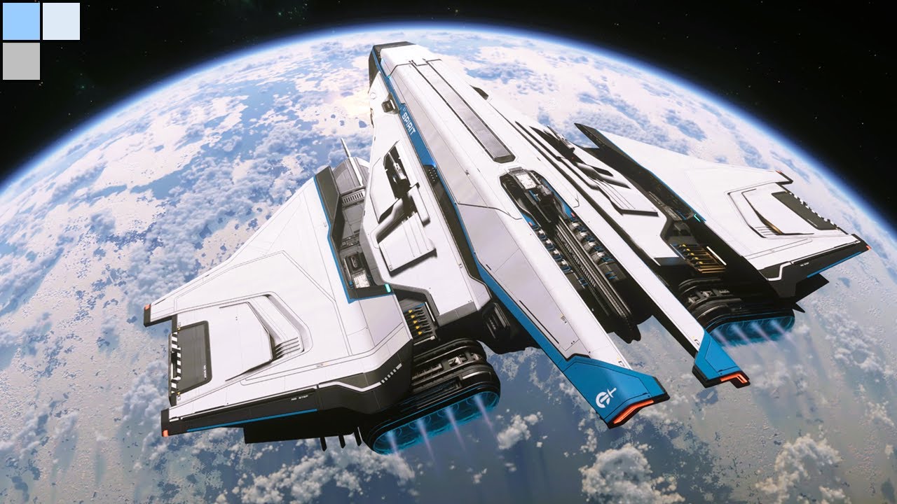 Space Truckin' - Relaxing Gameplay, Sleep, C1 Spirit - Star Citizen Alpha 3.24 [4K 60fps]