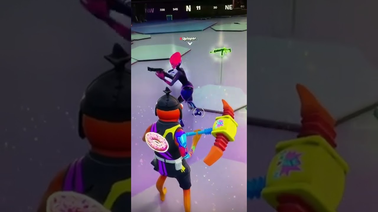 Me using the unreleased &ldquo;The Herald&rdquo; skin in Fortnite!!!