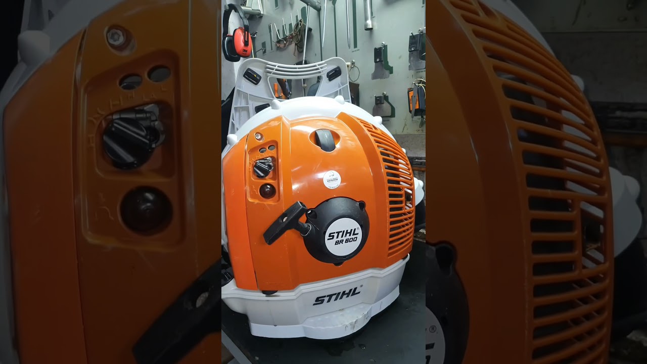 COMO LIGAR UM SOPRADOR STIHL BR 600
