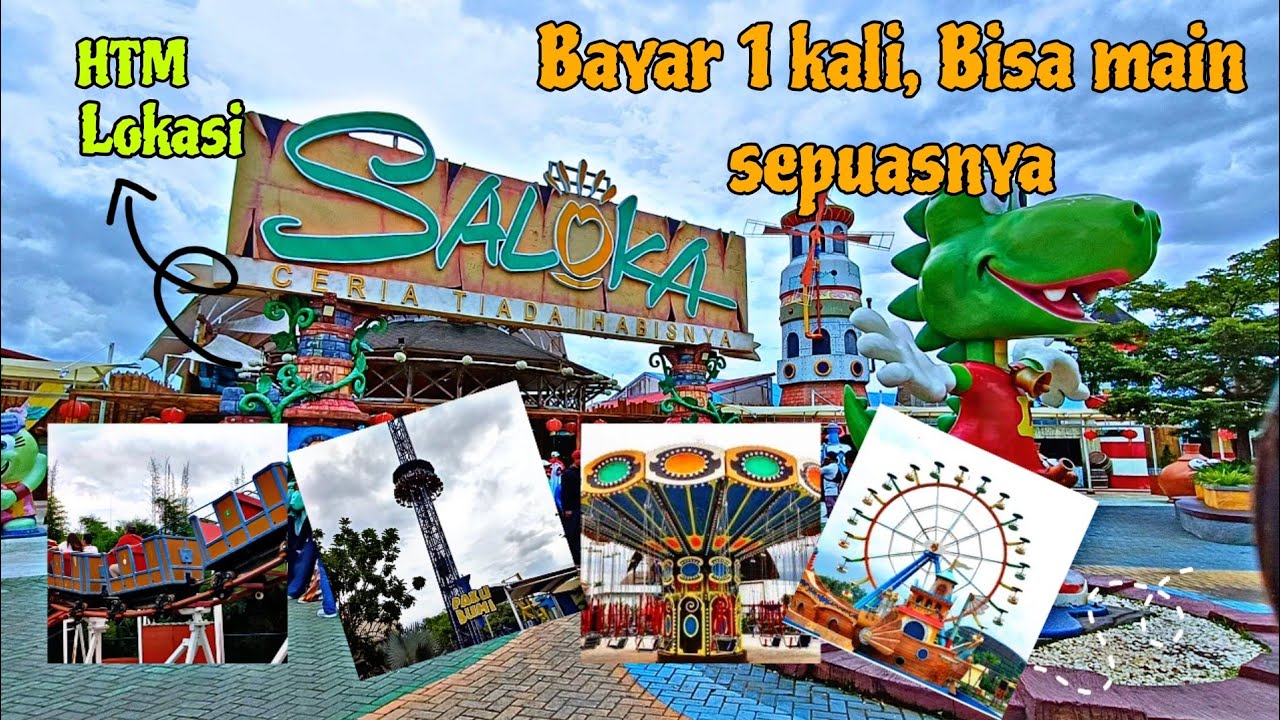 SALOKA PARK Semarang Jawa Tengah | Mirip Dufan 😀| OutingClass MI MUHAMMADIYAH TEGALURUNG