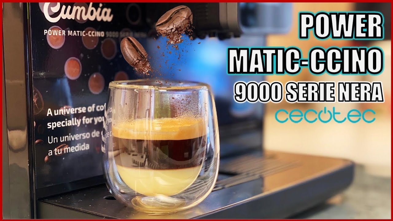 CAFETERA POWER MATIC-CCINO 9000 CON RECETARIO DE CAFES INCLUIDOS | REVIEW en ESPAÑOL