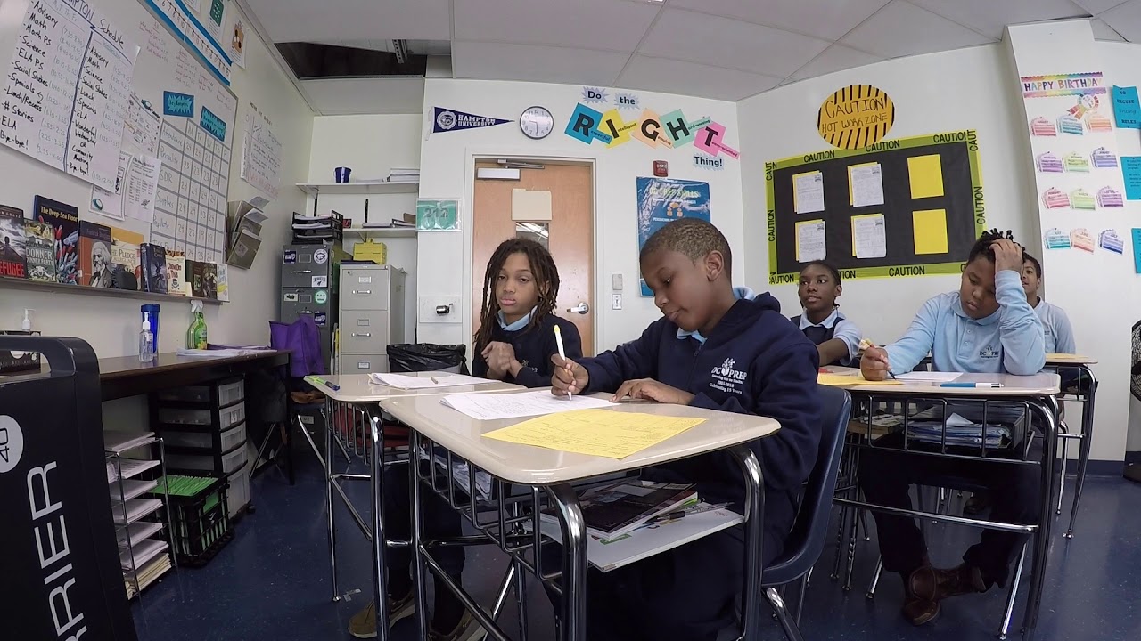 DC Prep Edgewood Middle Campus: 6th Grade Classroom