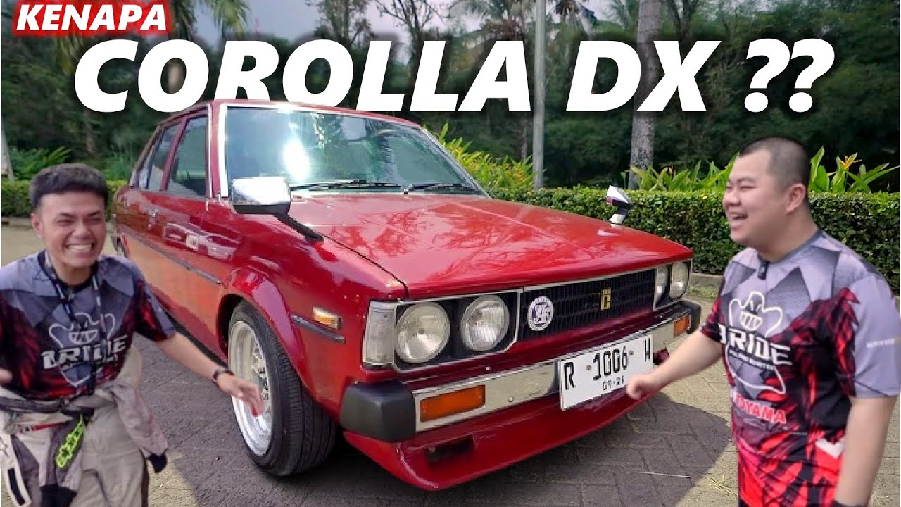 TOYOTA COROLLA DX TAHUN 1980, APA SAJA YANG BISA DIMODIFIKASI DAN KEKURANGAN NYA APA AJA⁉️