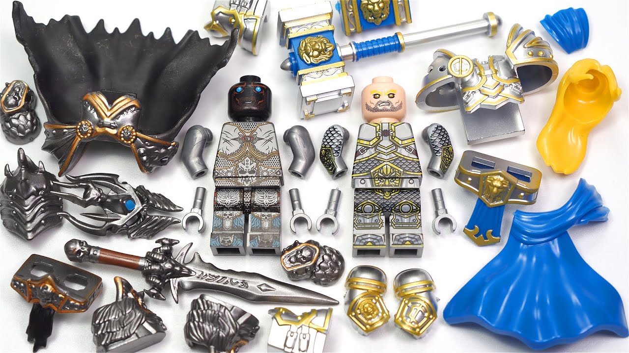 LEGO World of Warcraft: Wrath of the Lich King | Arthas Menethil | Lich King Unofficial Minifigures