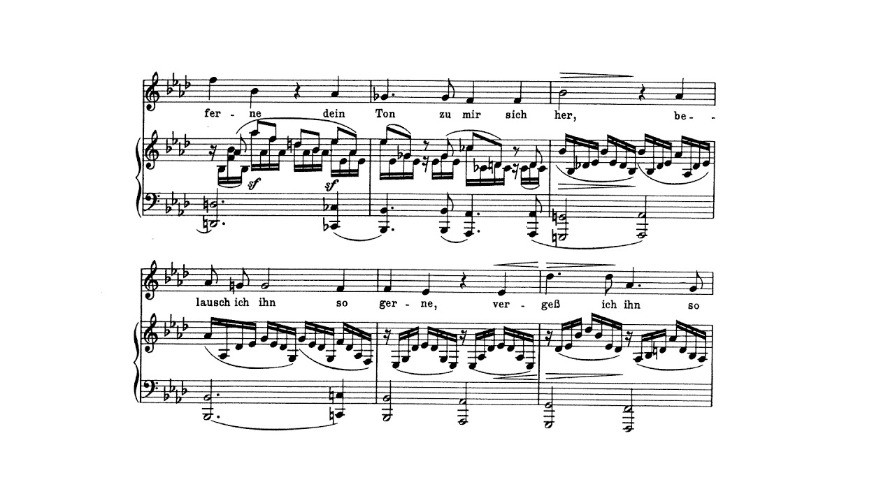 Ihre Stimme (Schumann) 성악반주 Piano accompaniment
