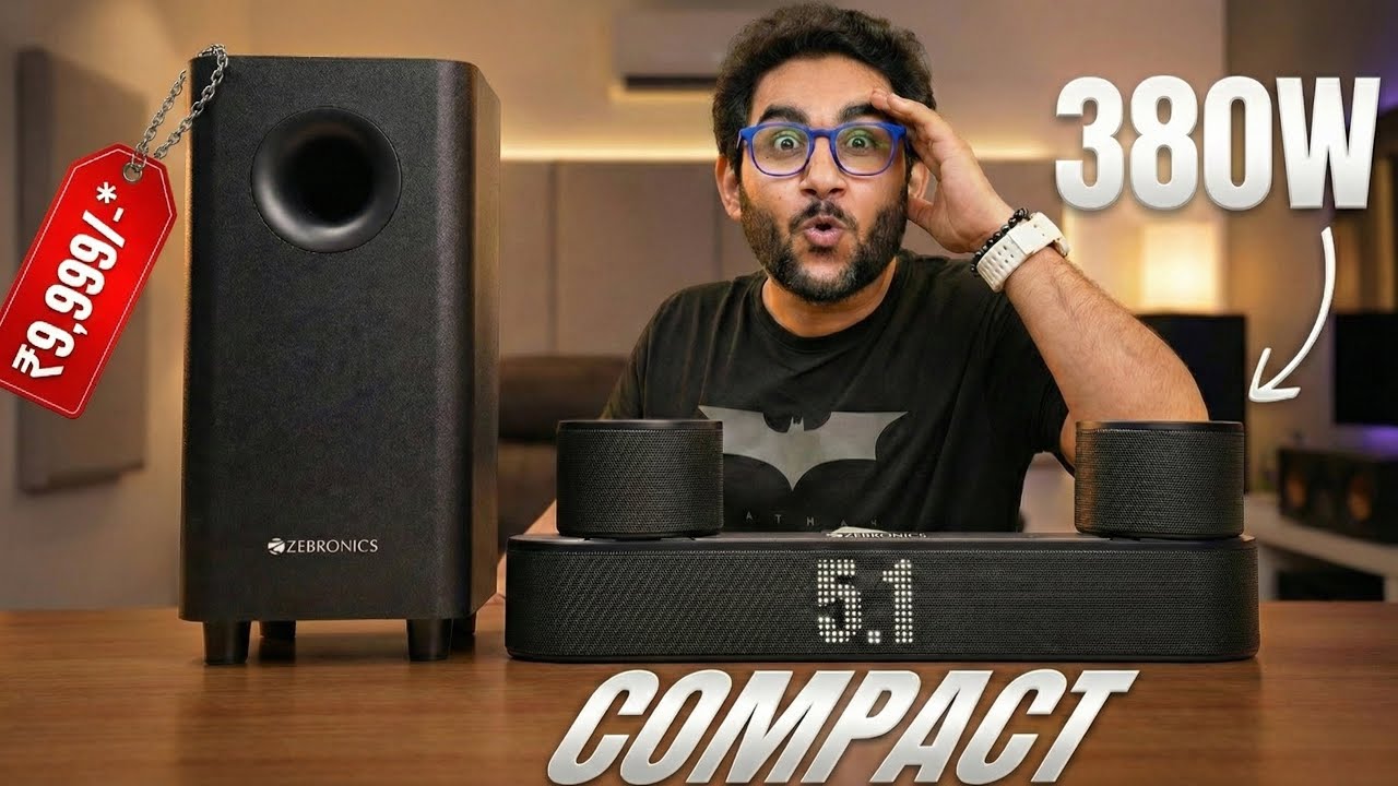 Did NOT Expect This Sound from a Small Soundbar Under Rs.10K - Zebronics Juke Bar 9300C