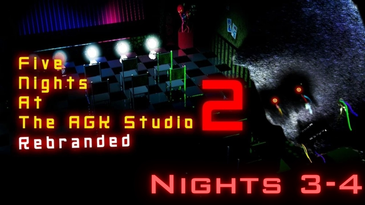 Five Nights at The AGK Studio 2 Rebranded [Nights 3-4]