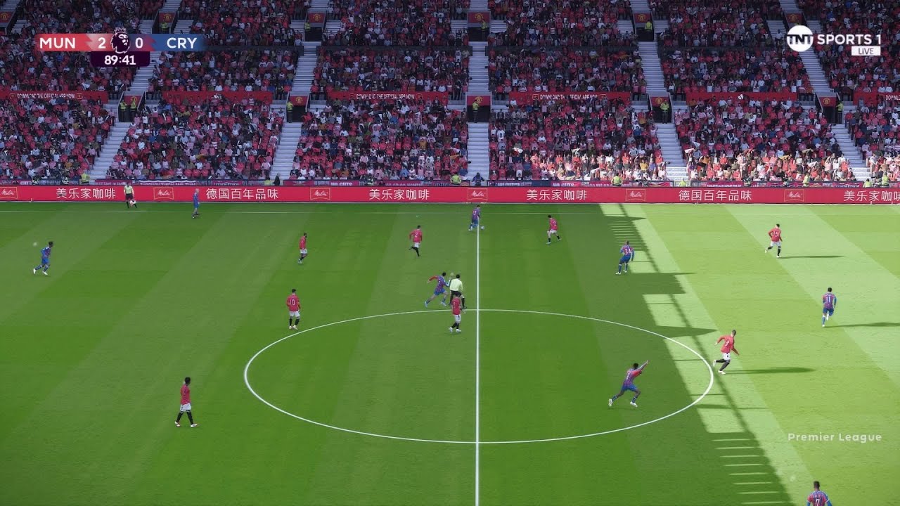 4K | Manchester united vs Crystal Palace |seskoftbruno.amad.mbeumo,cunha  Mateta &s...